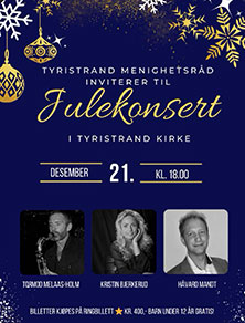 Julekonsert i Tyristrand Kirke
